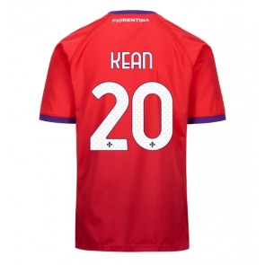 Fiorentina Moise Kean #20 Alternativní Dres 2024-25 Krátký Rukáv